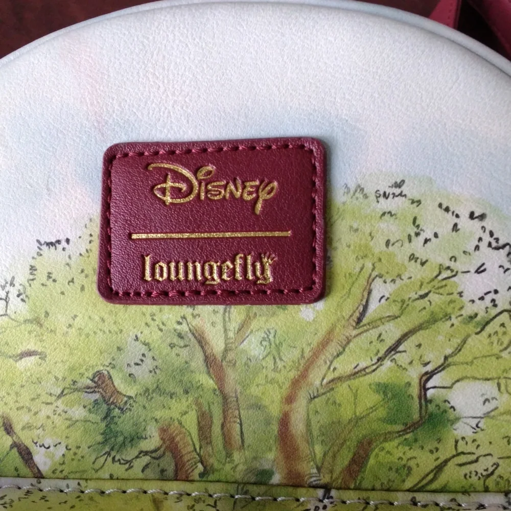 Disney Loungefly Winnie The Poo Backpack 9 X 11